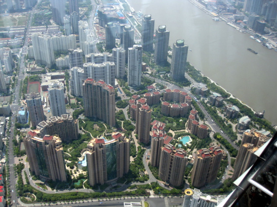 appartment complex in Shanghai