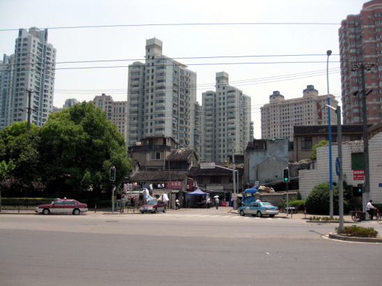 The old quarter of Shanghai.
