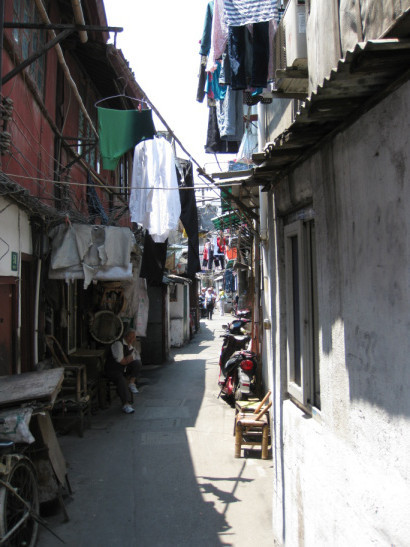 Narrow alleys