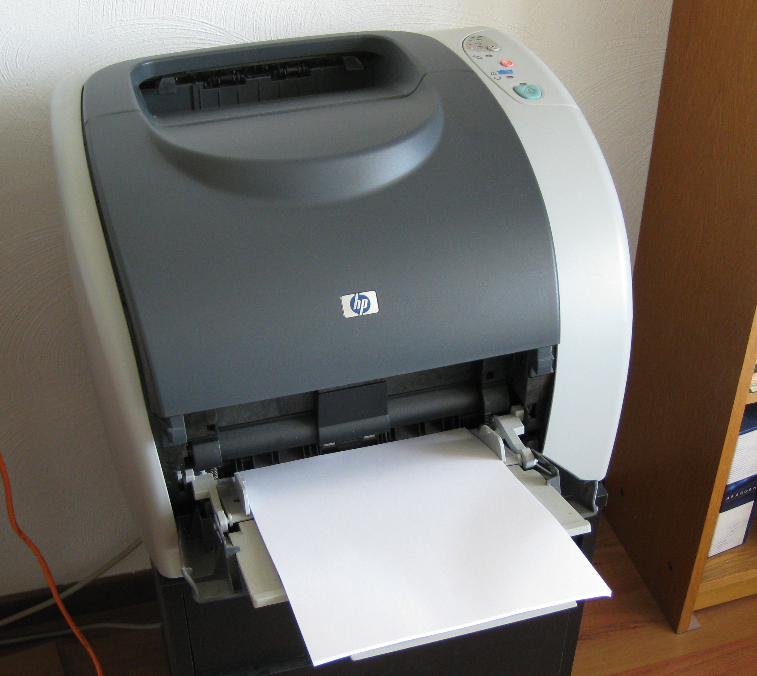 the misbehaving printer.