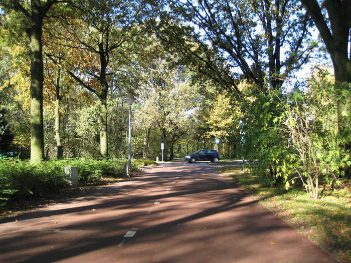 Crossing the "Franse baan".